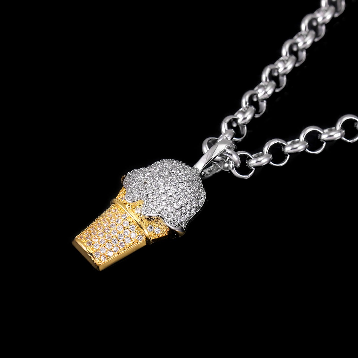 アイスクリーム ペンダント ネックレス