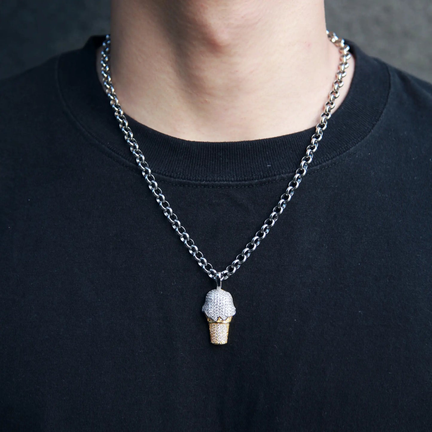 アイスクリーム ペンダント ネックレス