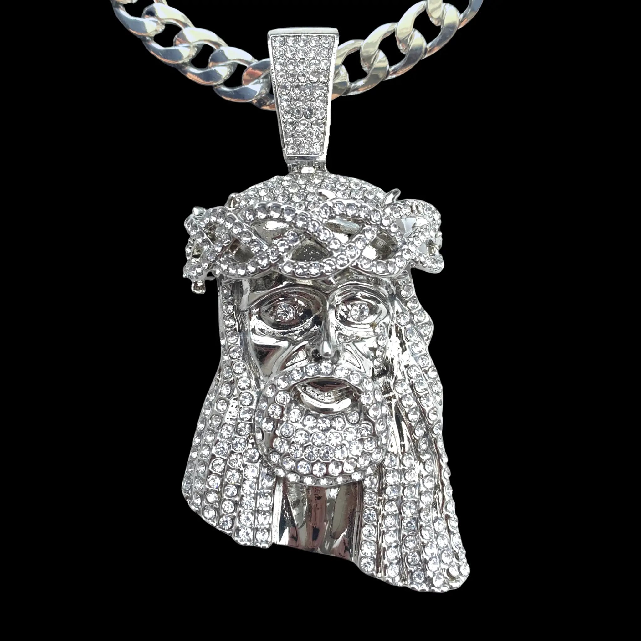 人気商品超目玉 目玉商品 ジーザスネックレス hiphop セール品 | ccfl.ie