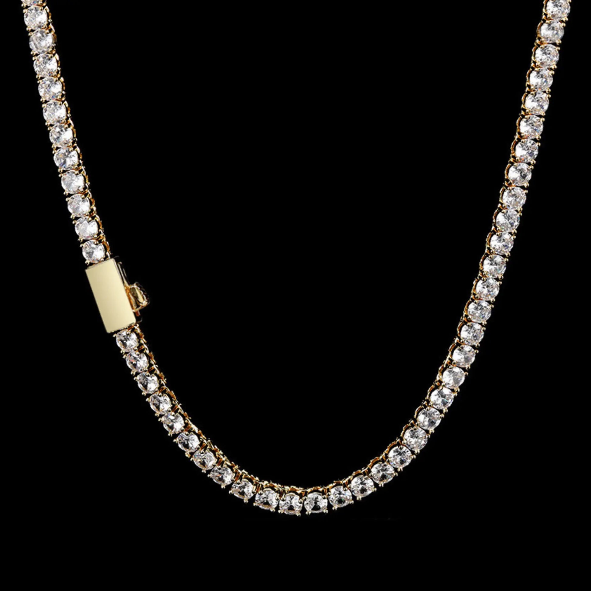 GILA JEWELZ ネックレス ※値下げ可能 ゴールド テニスチェーン ネックレス – GILA JEWELZ