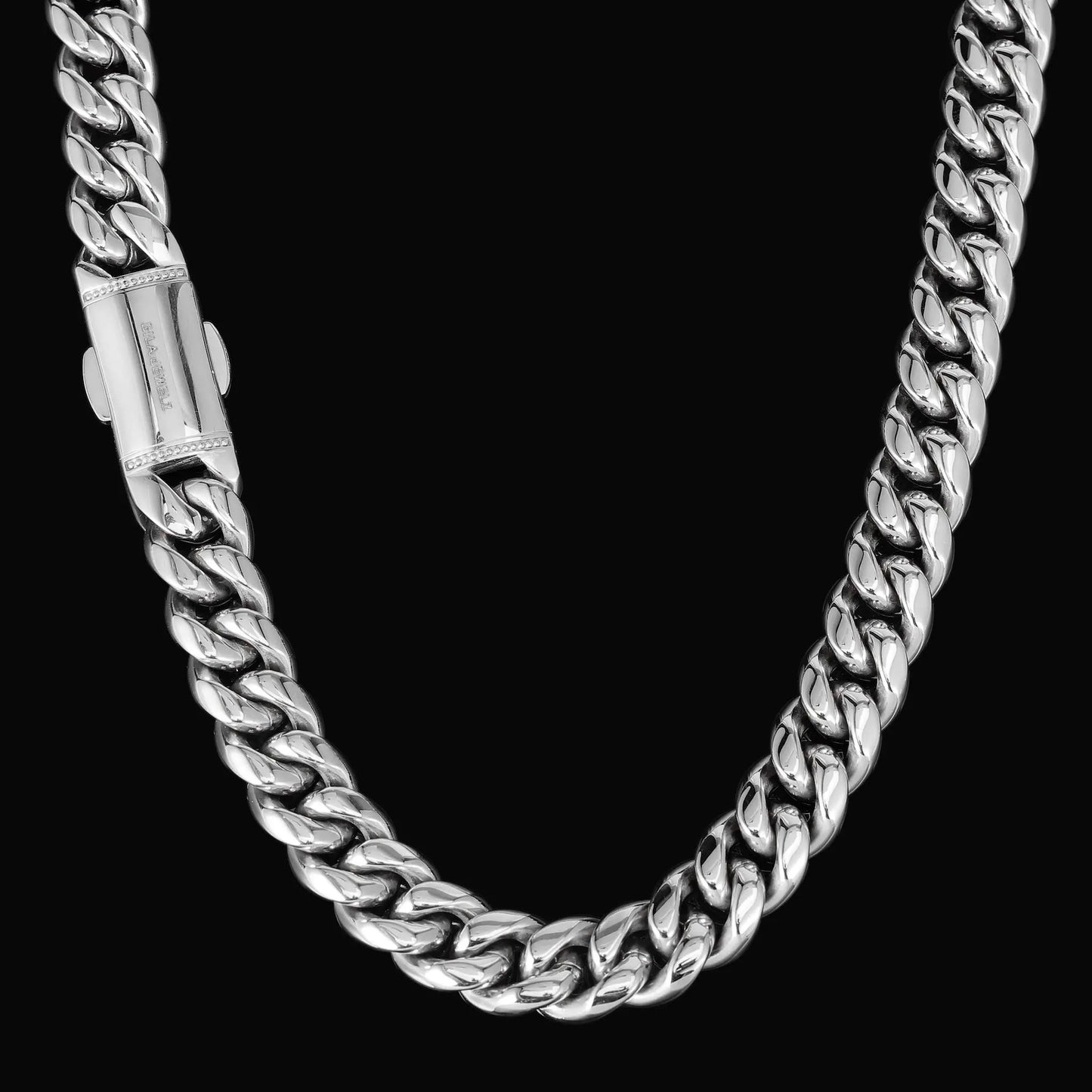 【新品美品】キューバンチェーンネックレス シルバー キューバン チェーン ネックレス – GILA JEWELZ