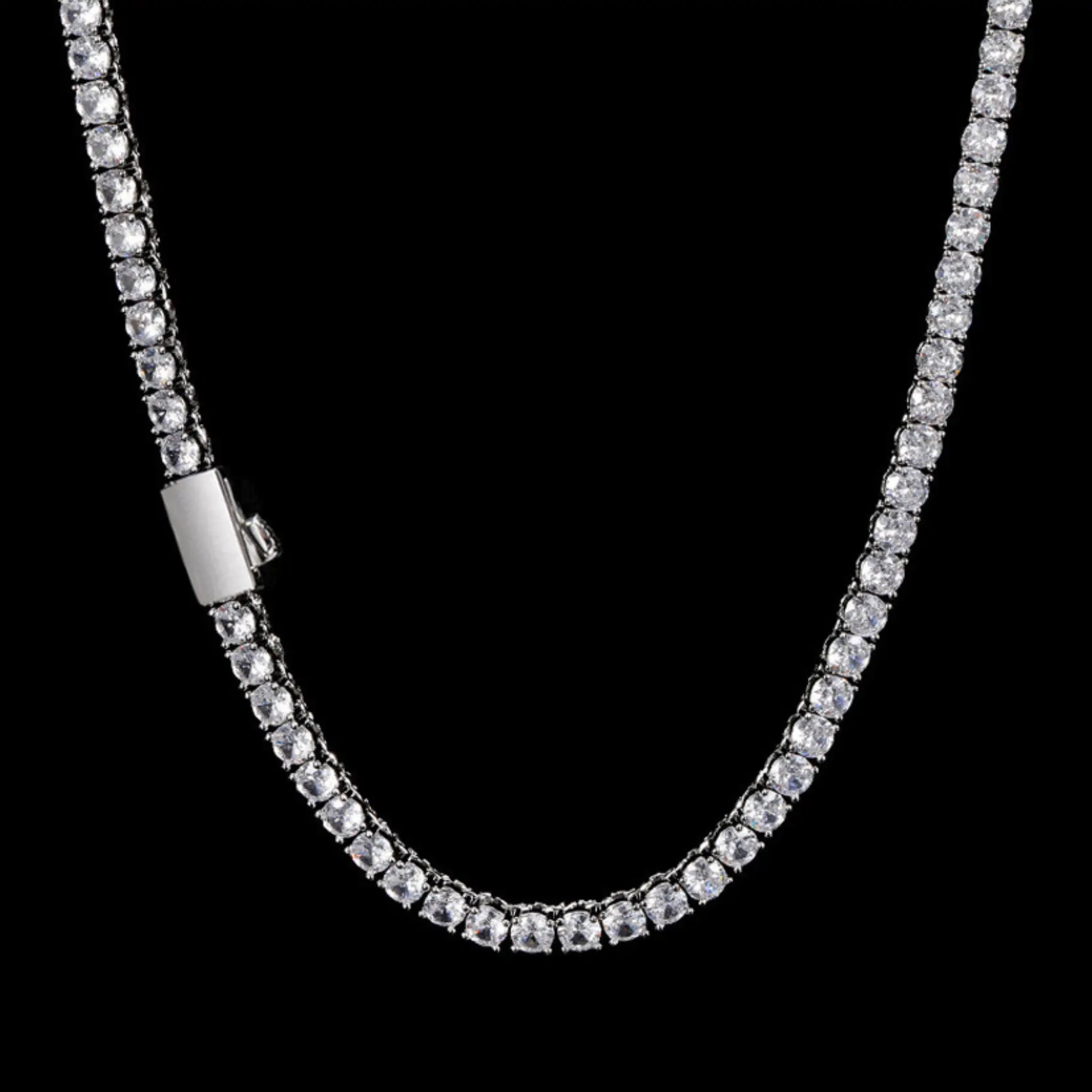 AVALANCHE シルバー925 テニスチェーン シルバー テニスチェーン ネックレス – GILA JEWELZ